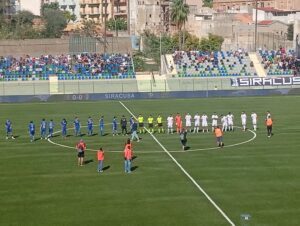 Siracusa calcio: con una rete di Pistone nella ripresa gli azzurri superano il Modica