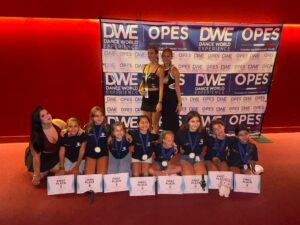 Floridia, pioggia di medaglie per le atlete dell’Olympus al Dance International Award di Barcellona